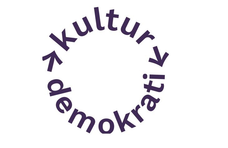 Logotype kultur demokrati