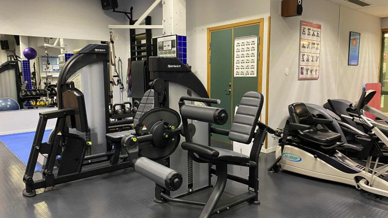 Gymmet på Fjärran Höjderbadet