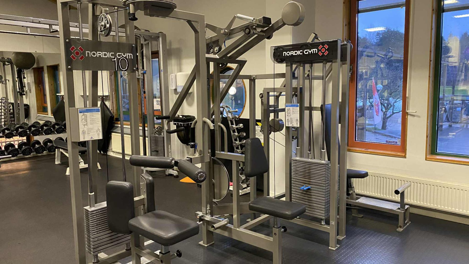 Gymmet på Fjärran Höjderbadet