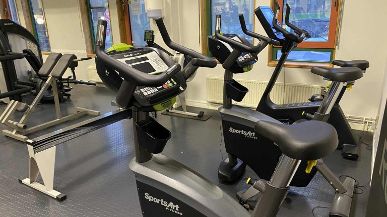 Gymmet på Fjärran Höjderbadet