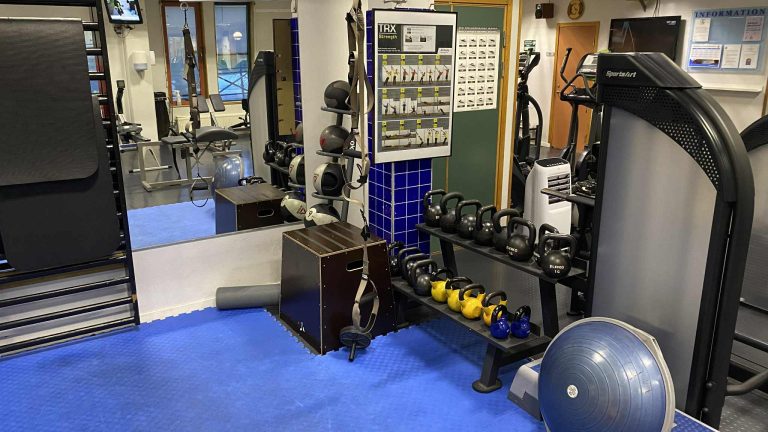 Gymmet på Fjärran Höjderbadet