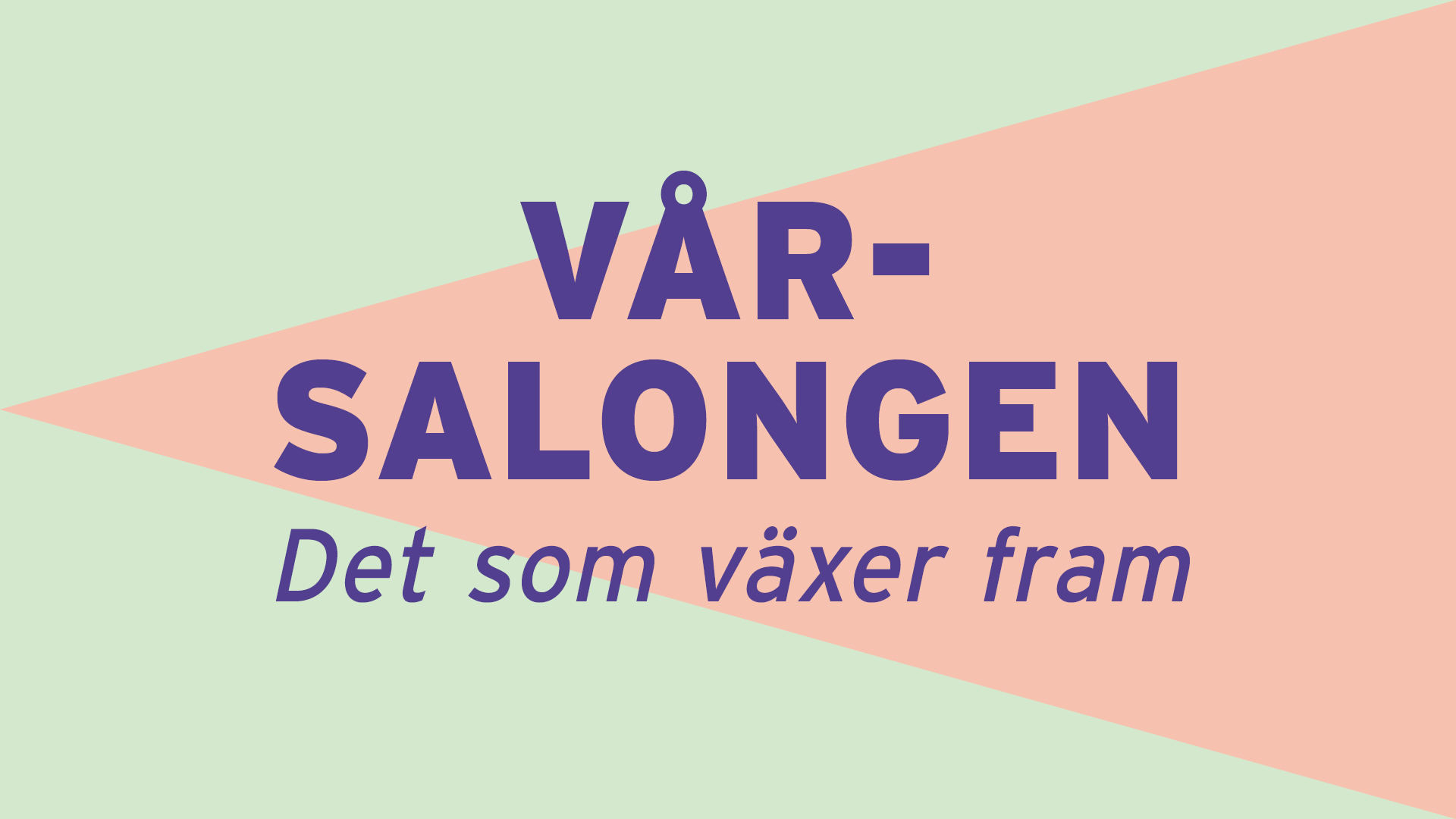 Logga Vårsalongen 2026 