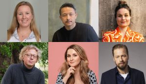 Portätt på sex personer