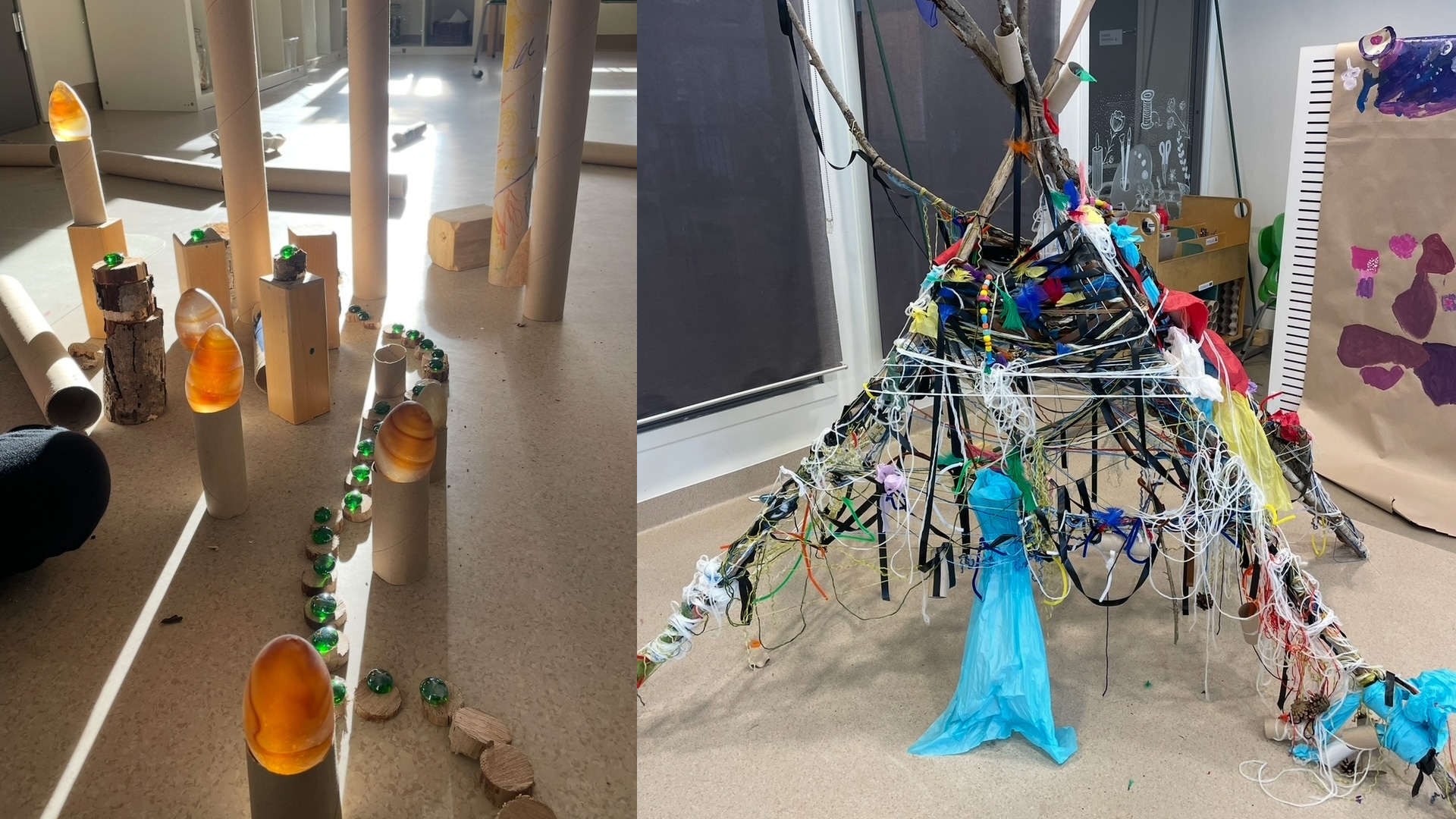 Konstverk på Lindbacka förskola