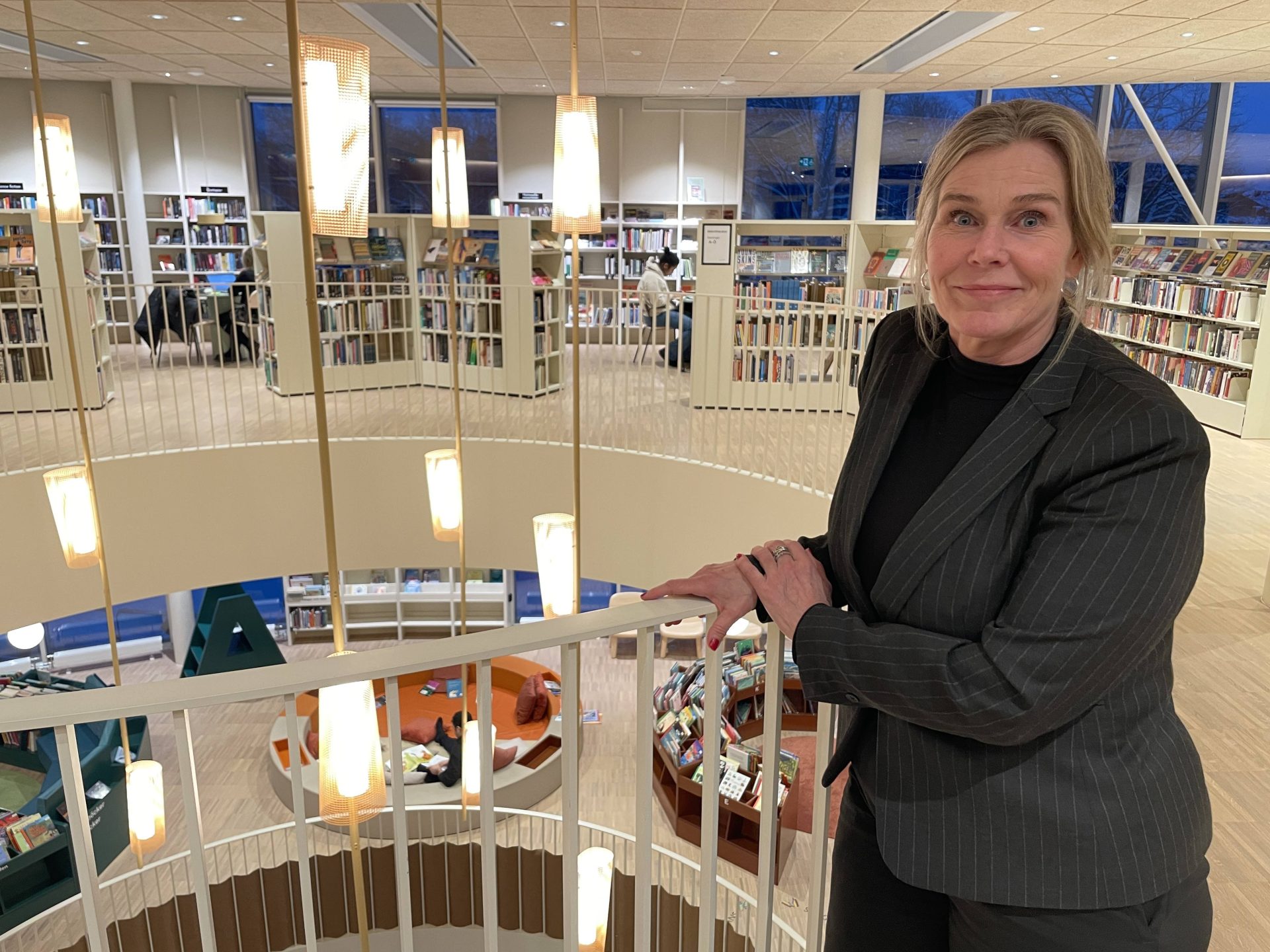 Petra Jonsson,  chef för Agnes Kulturhus och bibliotek 