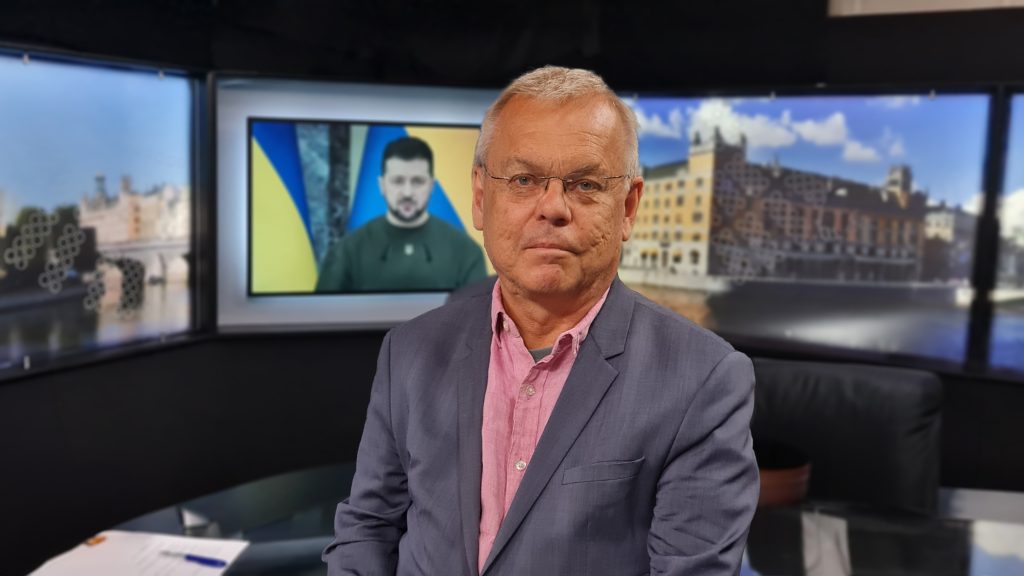 SVT:s utrikesreporter Bert Sundström
