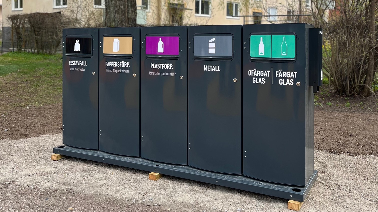 Sopkärl Brunnsparken