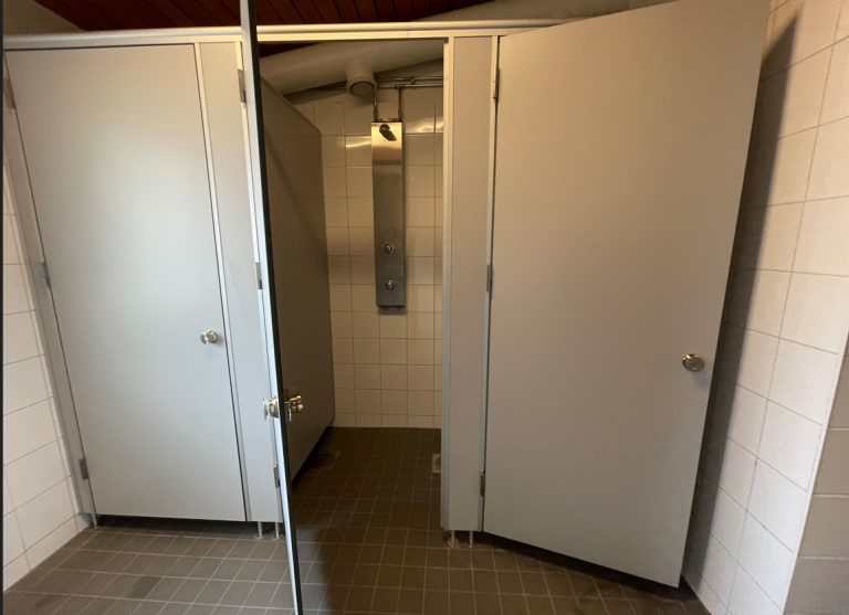 Nya duschbås i Sörby IP