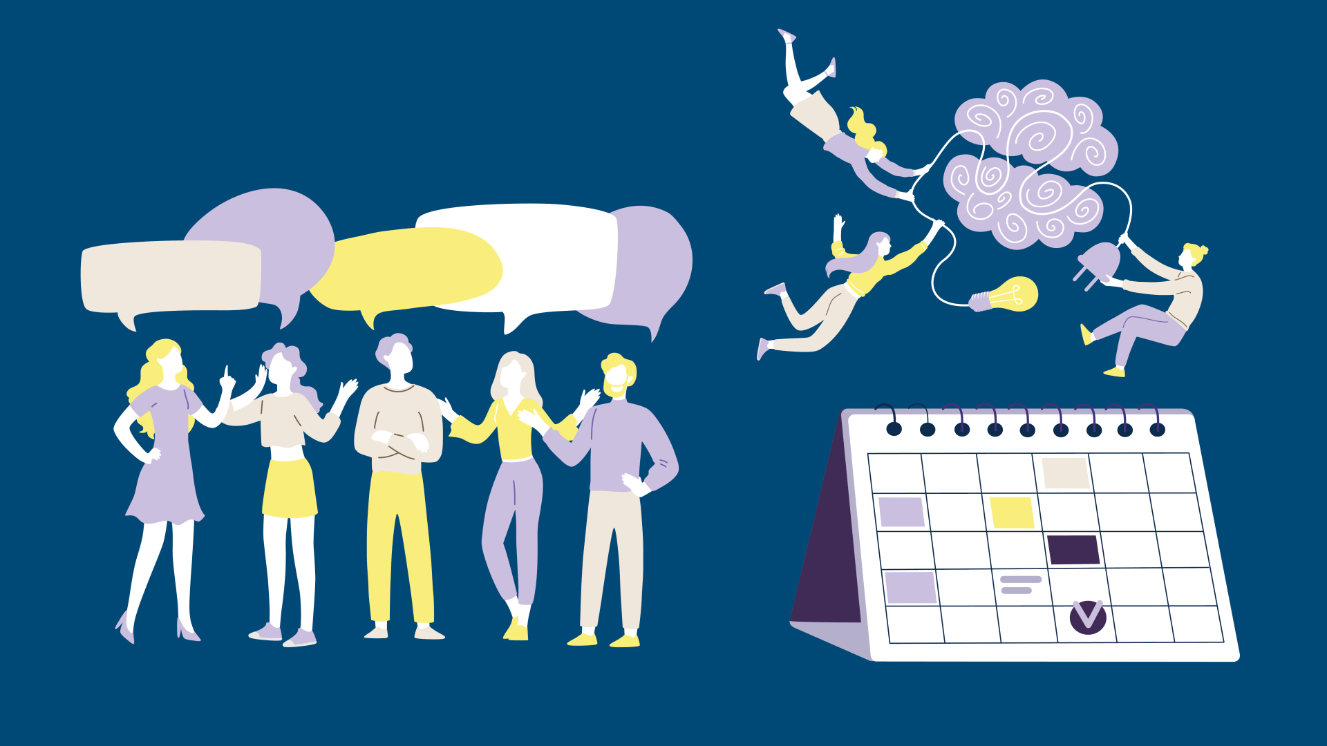 Illustration Gästriklands Företagarvecka.