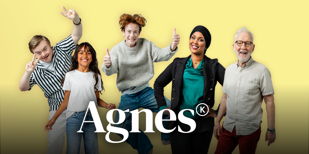 Glada personer på Agnes kulturhus