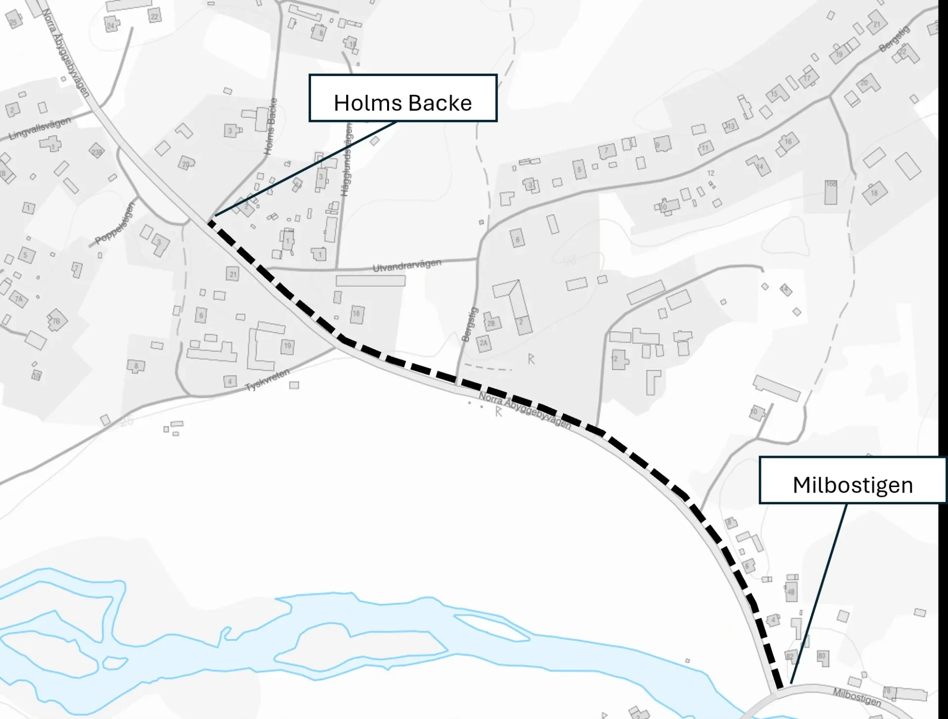 Karta Åbyggeby