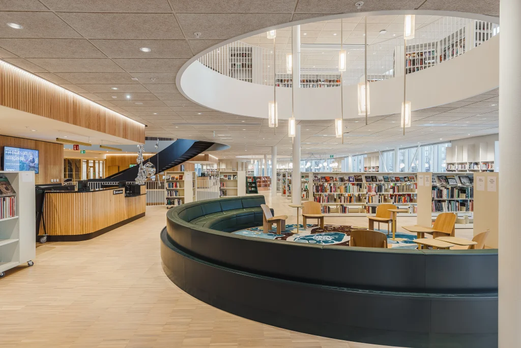 Bibliotek i Gävle.